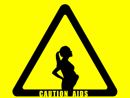 艾滋病公益广告招贴