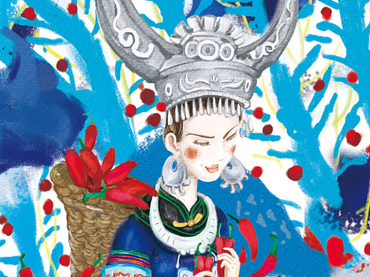 跑山牛 包装插画设计/2016