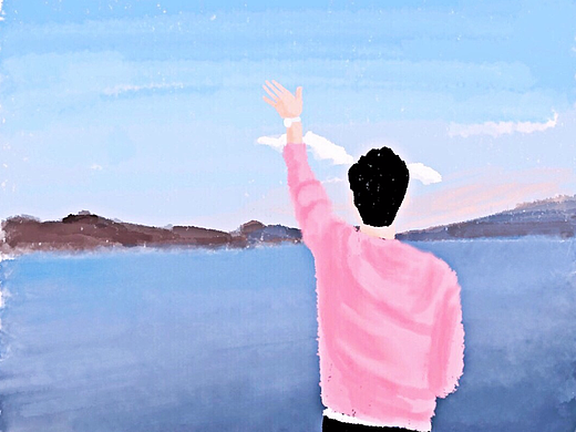 告别（个人主页-ZMjM3NzYzNDg=） - 创作习作 - 站酷设计师呦呦ZZ原创素材 - 站酷ZCOOL