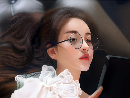 插画人像人体肖像原画