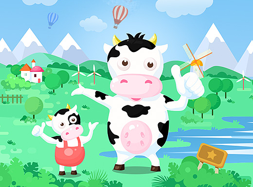 趣多牧场，纯净健康，欢乐趣事多~