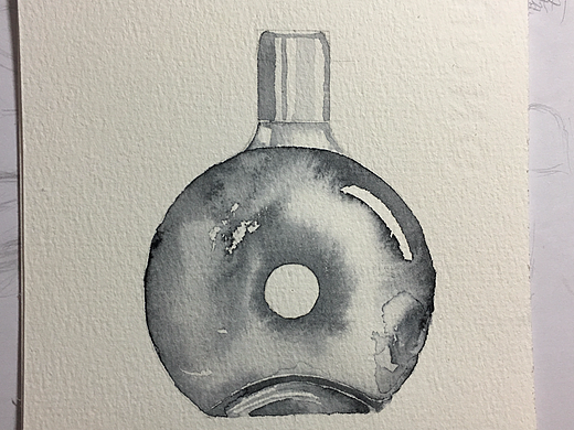 香水效果图插画2017.6.17