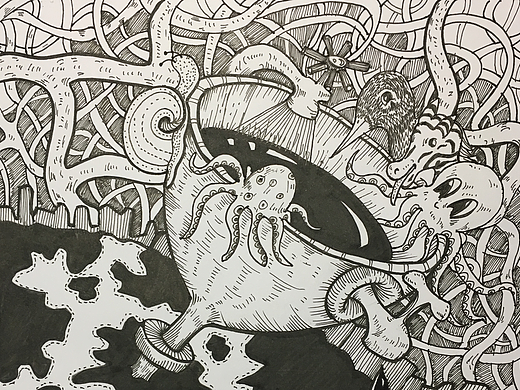 创意速写