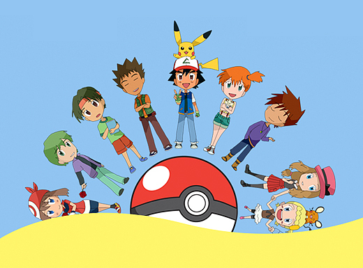 UI/UXD 扁平图标设计_pokemon