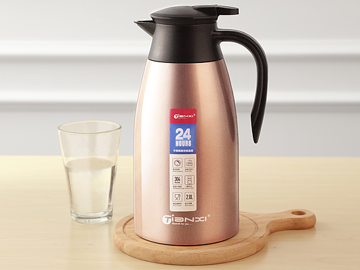 有点偏黄的家居保温壶修图篇