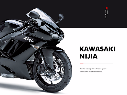 Kawasaki Nijia 写实手绘