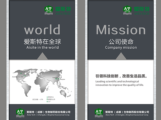 企业文化宣传牌