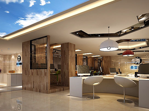 绵阳专业网吧装修设计公司<卓巧装饰>