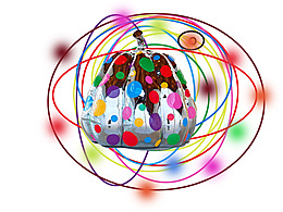 草間彌生圖案變形