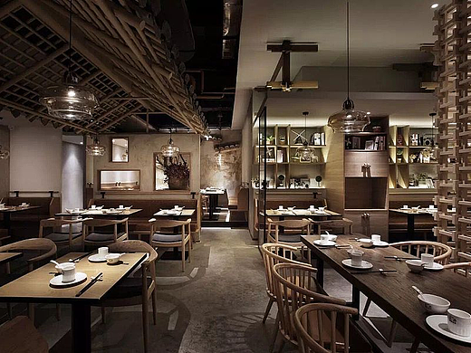 成都中餐厅设计丨成都中餐厅装修-锦官驿中餐厅
