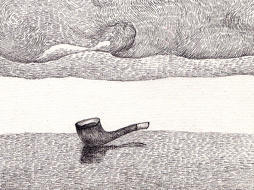 父亲主题插画创作