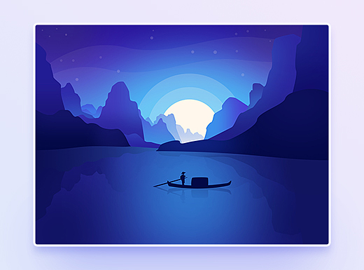 风景插画