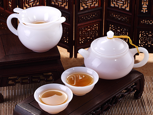 玉茶具 茶杯 餐具