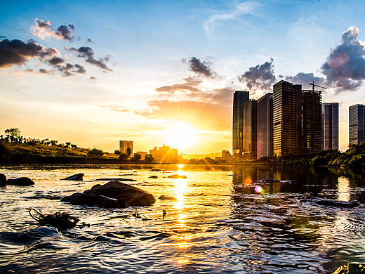 初试风光摄影——义乌新光汇