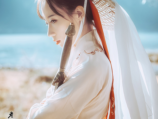 少女意气曾负剑，老树萧萧满飞鸿