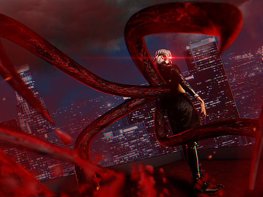 东京喰种金木研Cosplay