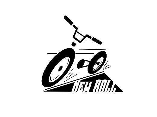 NEW ROLL BMX 极限运动机构LOGO
