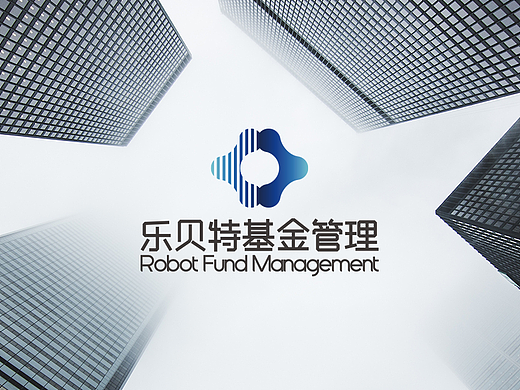 乐贝特机器人基金管理logo设计