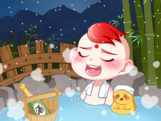 【福娃集团】节气/场景类插图