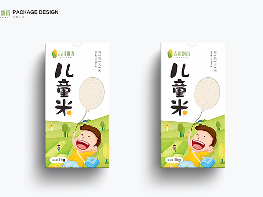 大米LOGO与包装