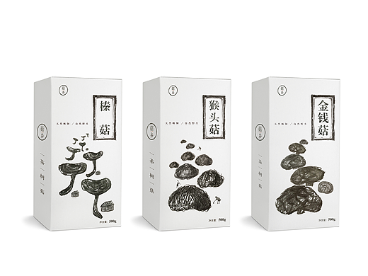 “菇乡”品牌香菇系列包装设计