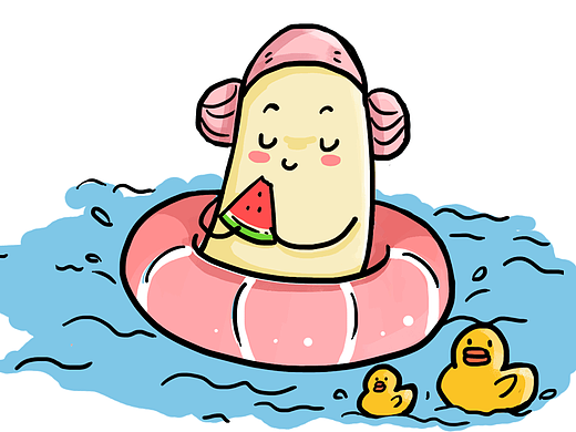 香蕉仔的39°C夏天