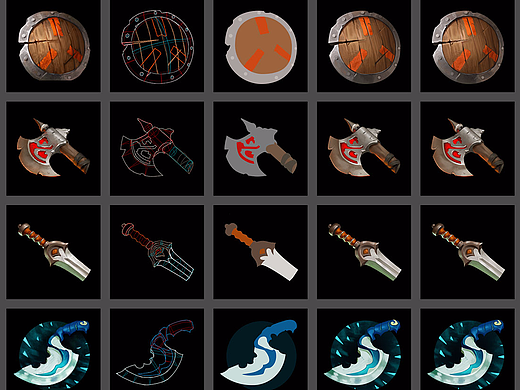 临摹作业（个人主页-ZMjI5NDc3MTY=） - 游戏UI - 站酷设计师浅夏陌丶原创素材 - 站酷ZCOOL