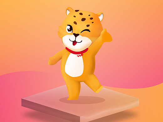 吉祥物-沃宝（沃豹）（个人主页-ZMjgzOTEwMDA=） - IP形象 - 站酷设计师壹道纸枫原创素材 - 站酷ZCOOL