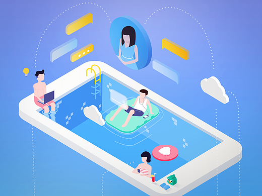 引导页设计（个人主页-ZMjI1Mzk0MTI=） - APP界面 - 站酷设计师MasterLittleRoll原创素材 - 站酷ZCOOL