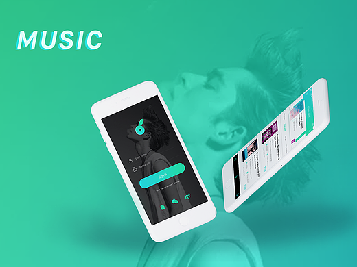 兔迷音乐app二次概念版（个人主页-ZMjM0MDk4MzY=） - APP界面 - 站酷设计师怪人猫与羊原创素材 - 站酷ZCOOL