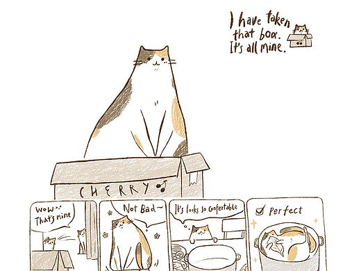 猫咪日常-小漫画