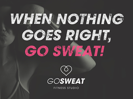 GOSWEAT Fitness Studio Branding