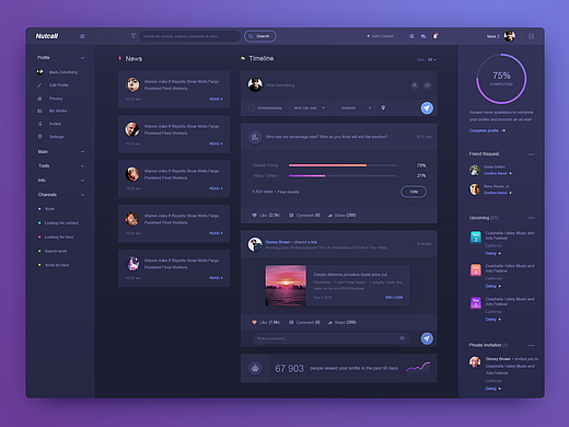 日常练习-Dribbble