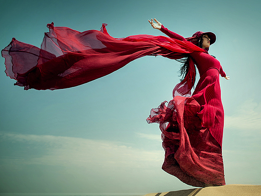 穿在身上的云朵