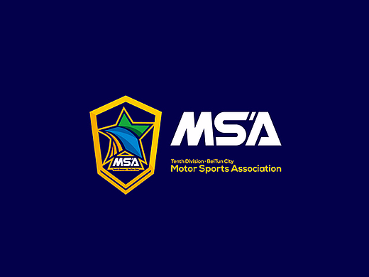 Tenth Division·BeiTun City-MSA logo design