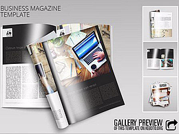 商业杂志画册模板