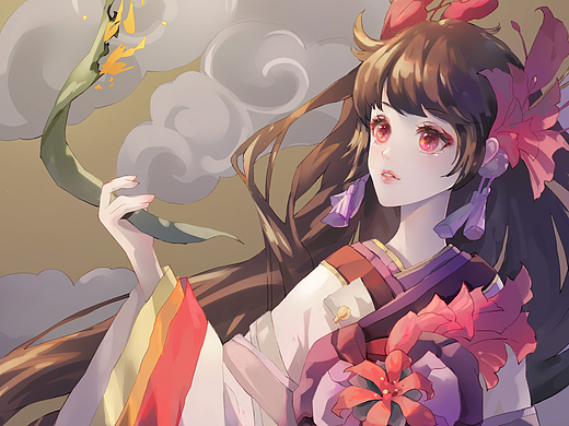 彼岸花之花见叶