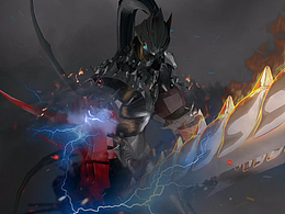 《黑暗騎士》臨摹