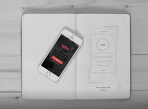一款健身app与网站