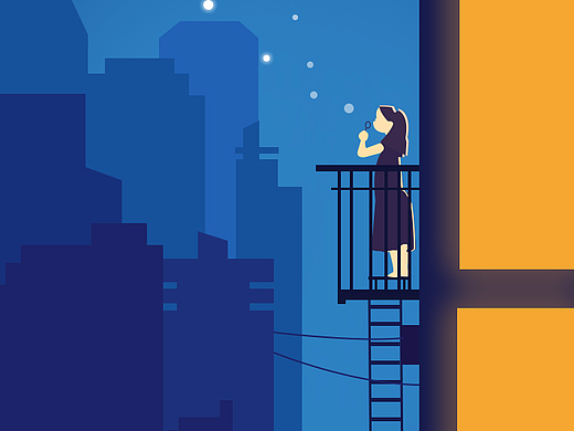 插画临摹练习