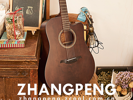 吉他产品拍摄-摄影师张鹏