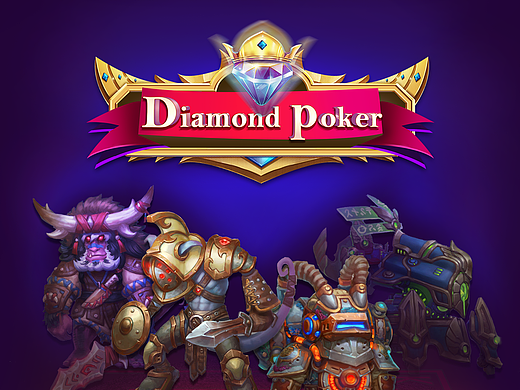 Dimaond poker游戏UI界面设计