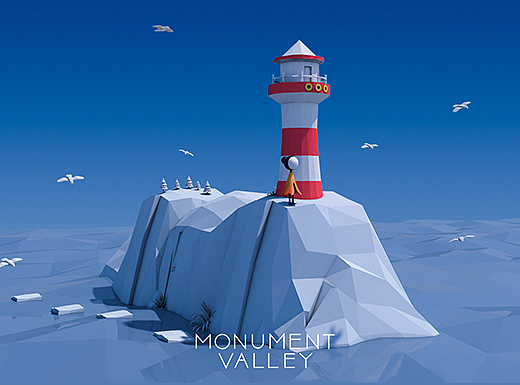找寻不可思议的美《纪念碑谷2》插画设计