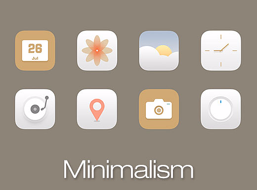 极简手机界面（个人主页-ZMjMzOTE1OTI=） - 其他UI - 站酷设计师啵啾小姐原创素材 - 站酷ZCOOL