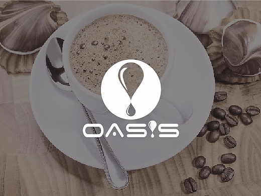 OASIS咖啡馆logo设计（个人主页-ZMjMzMDQ0OTY=） - Logo - 站酷设计师如钰宝设计原创素材 - 站酷ZCOOL