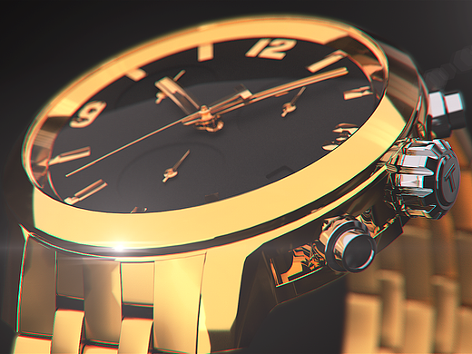 Gold Watch CGI