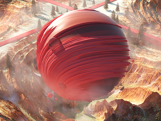 C4D_everydays render-- June 2017