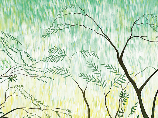 分享几张壁画（个人主页-ZMjI5NTI4NTY=） - 商业插画 - 站酷设计师灰茶原创素材 - 站酷ZCOOL