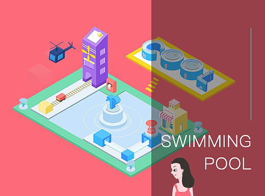 SWIMMING POOL - 2.5D