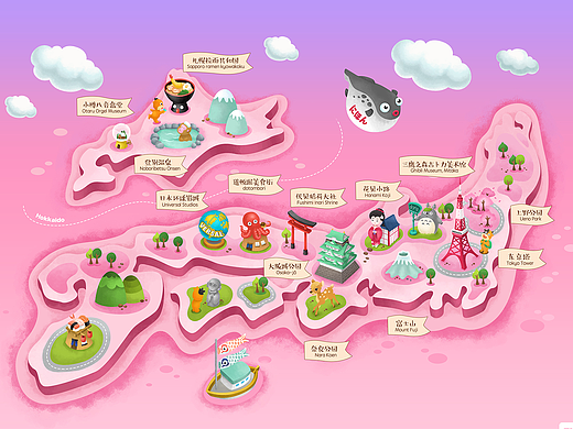 途牛地图系列